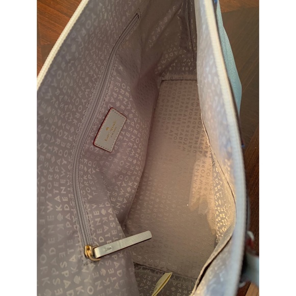 Kate Spade Haven Lane Hani Silver Glitter Bag - Picture 6 of 8